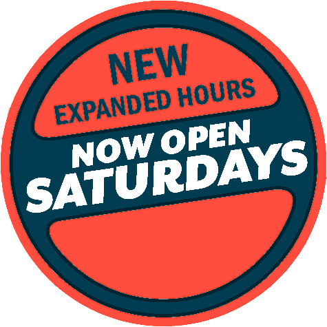 New Saturday Hours